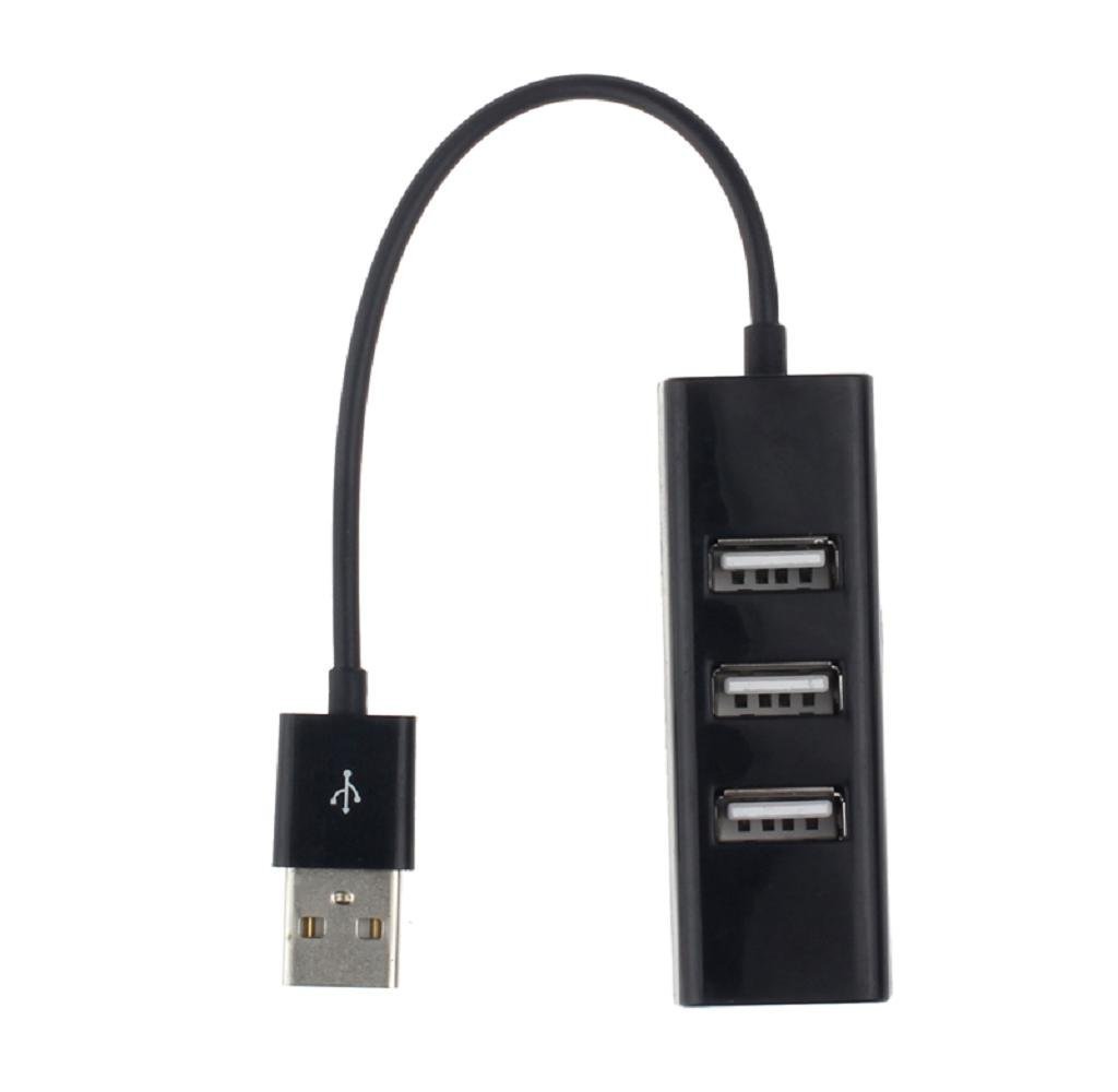 Высококачественный высокоскоростной 4-портовый разветвитель USB 2,0 по заводской цене, концентратор-адаптер, мини-USB-концентратор, 4 порта для ПК, компьютера, ноутбука
