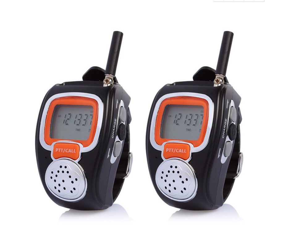 Handsfree Two Way Radio with Display Civilian Kid Walkie-Talkie Wrist Watch Wireless Walkie Talkie Watch