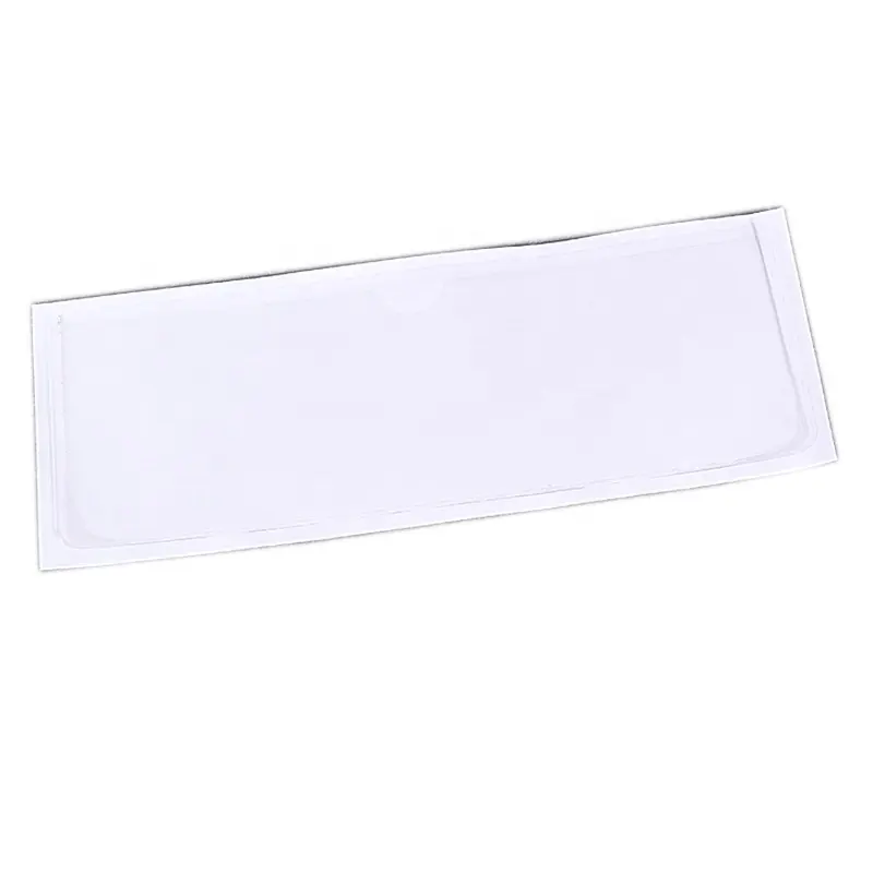 pvc pocket with adhesive back / A3 A4 A5 sticky back self adhesive label holder pocket