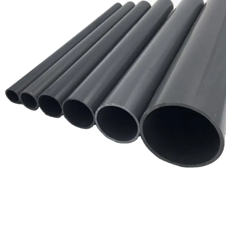 I DO-FIX All Sizes Black PVC Plastic Irrigation Hose Affordable Water Pipe Drain Tube