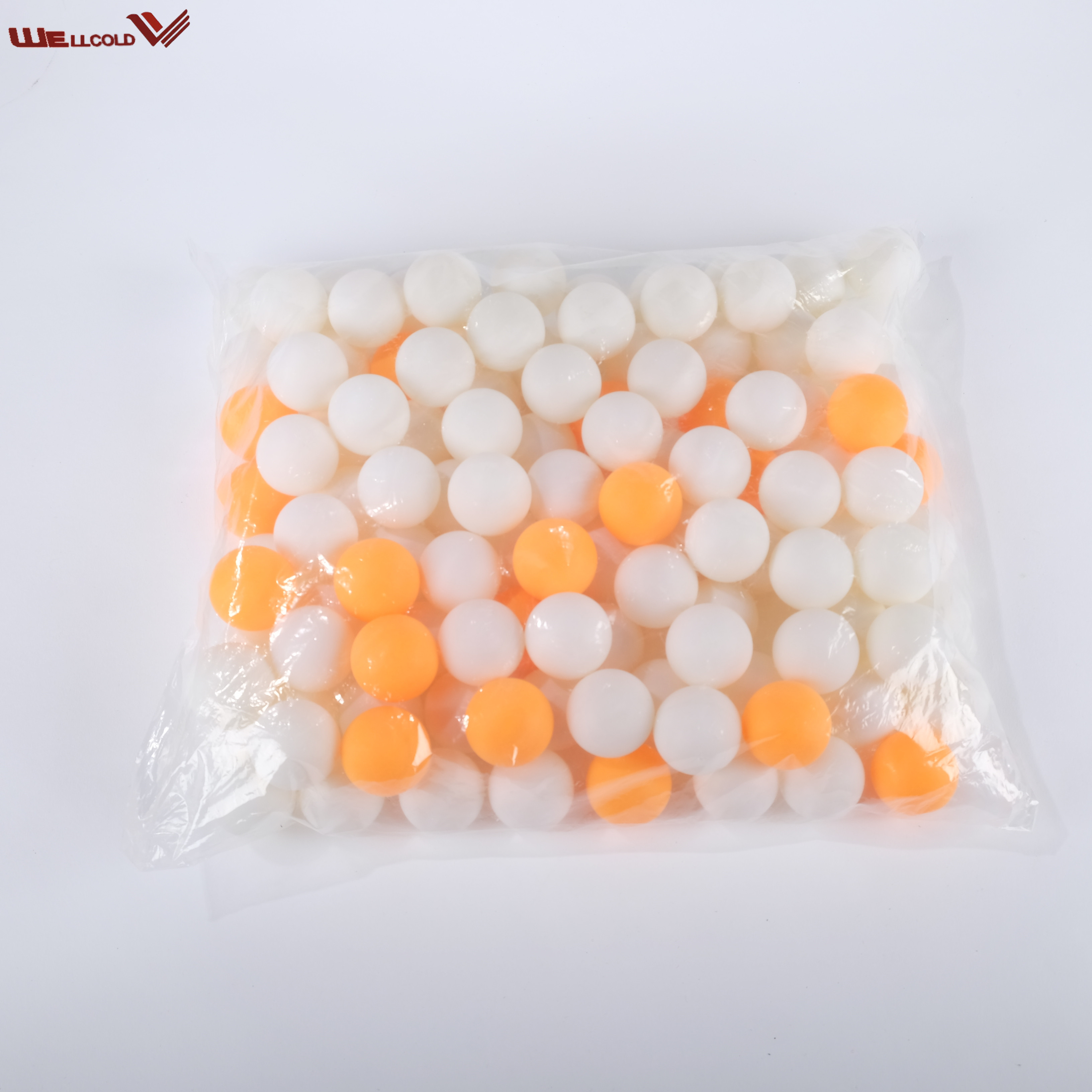 Hot selling ABS table tennis balls,pingpong ball white&orange Advanced Training Ball