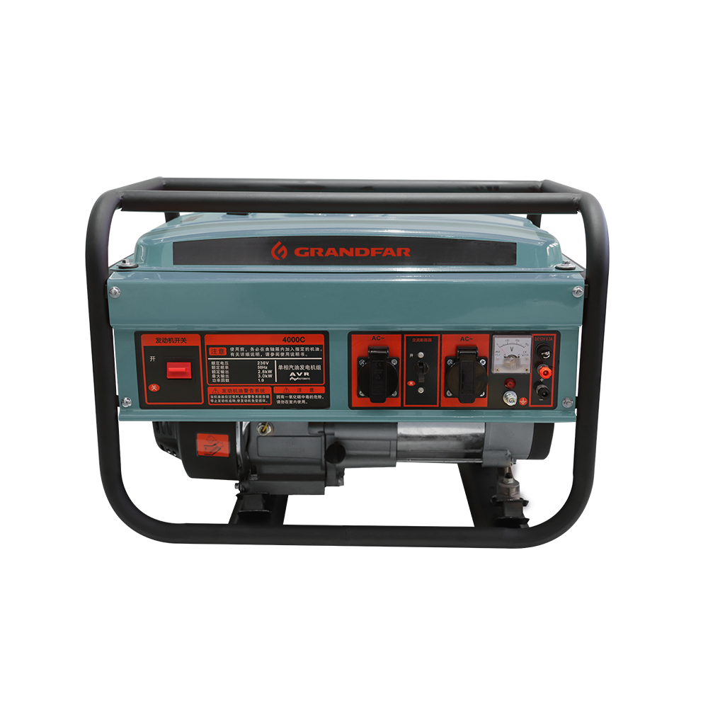 Портативные бесшумные двигатели GRANDFAR 4Hp 113cc 8L, генератор альтернативной энергии кВт, бензиновые генераторы, цена