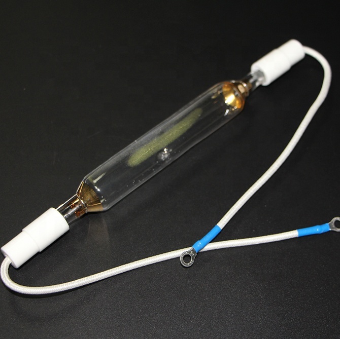 Quartz glass tube 230mm 220v 2kw uv iodine gallium lamp