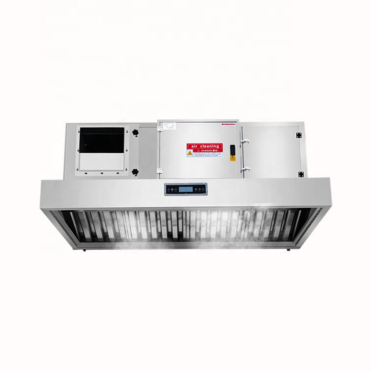 Commerical Strong Suction Kitchen Range Hood Smoke Extractor Cooking Purifier