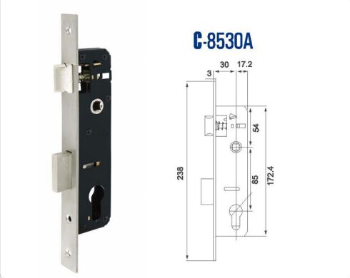 Hot sale 8530 Lock Cylinder for Smart Door Lock