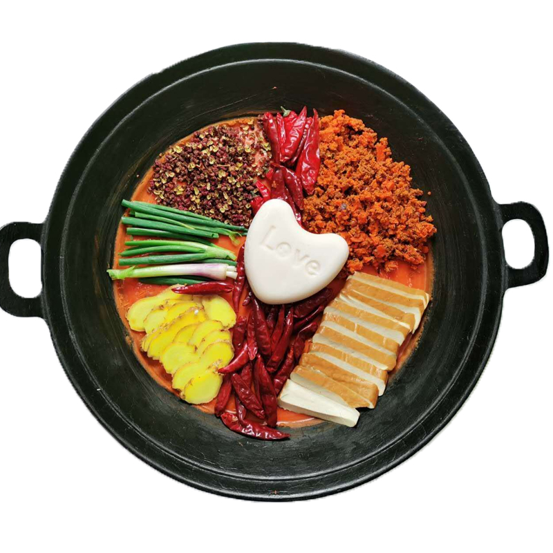 Fine Taste and High Quality Chinese Halal Food for Hot Pot Soup Base condiments
