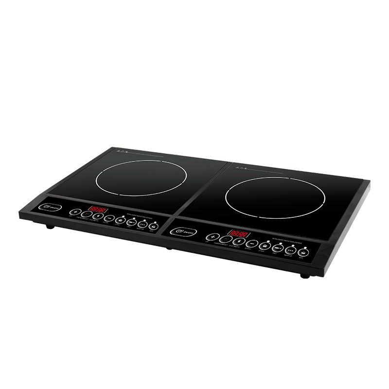 K&B Home high power commercial induction wok cooker 2 burner induction cookers