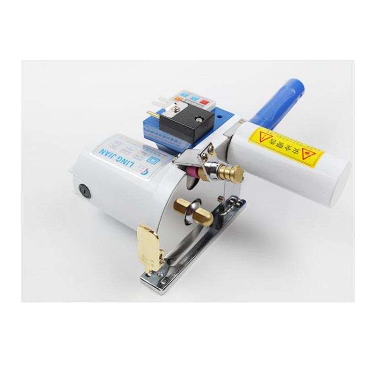 Installation support electric round knife wire cloth cutting machine