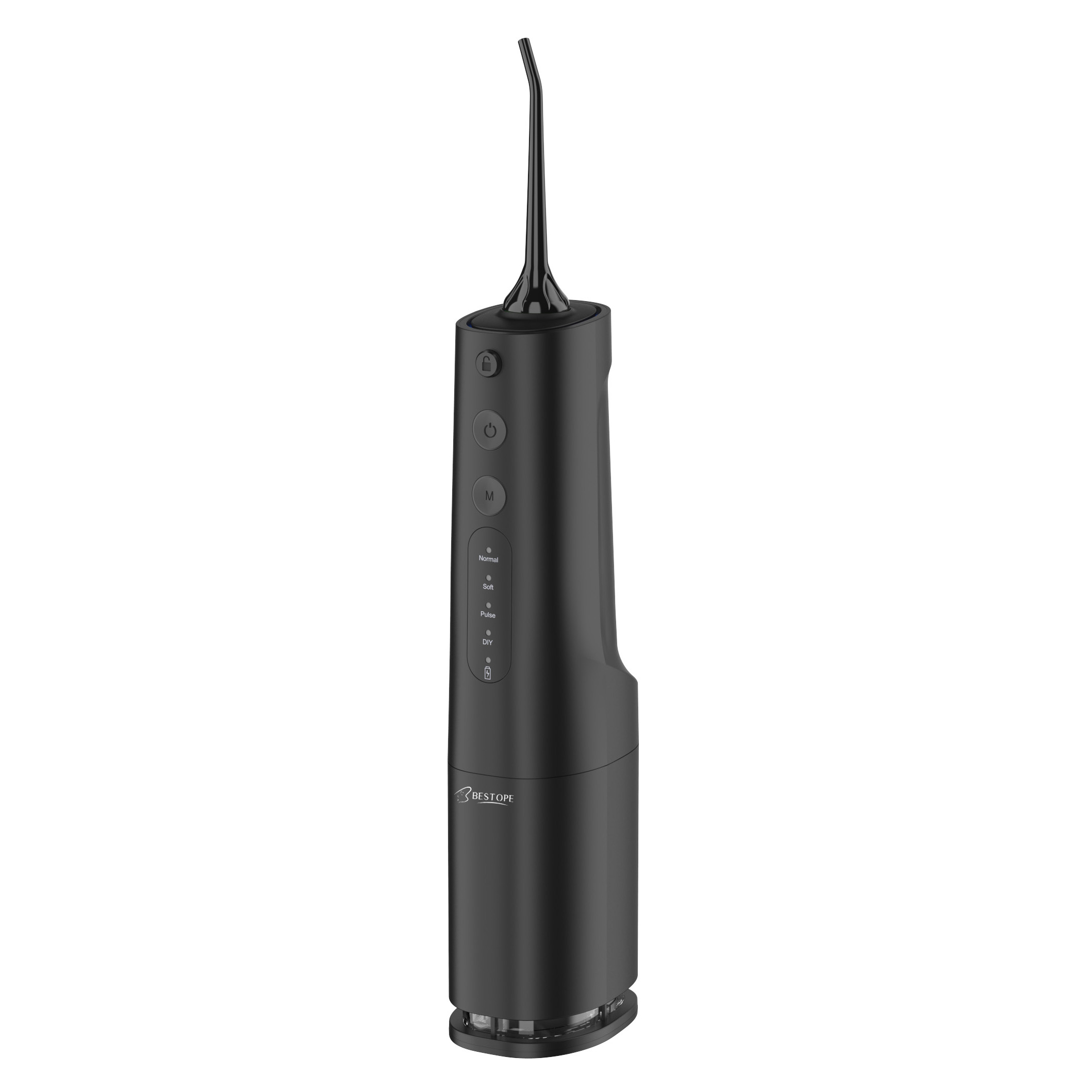 Bestope Black Ipx7Cordless Water Flosser с режимом DIY