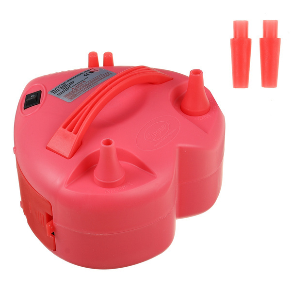 [ Heart Shape ] 600W Electric Air Balloon Pump Portable Inflator Globos Machine Blower Buddy for Party Balloon Arch And Column