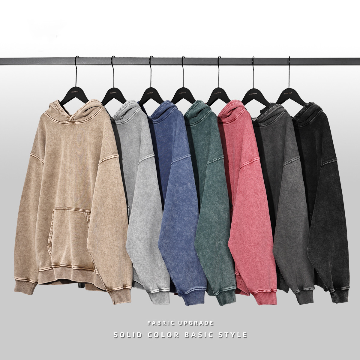 Wholesale Custom logo High Quality Plain Blank Oversized Sweatshirts Custom Men's Hoodies