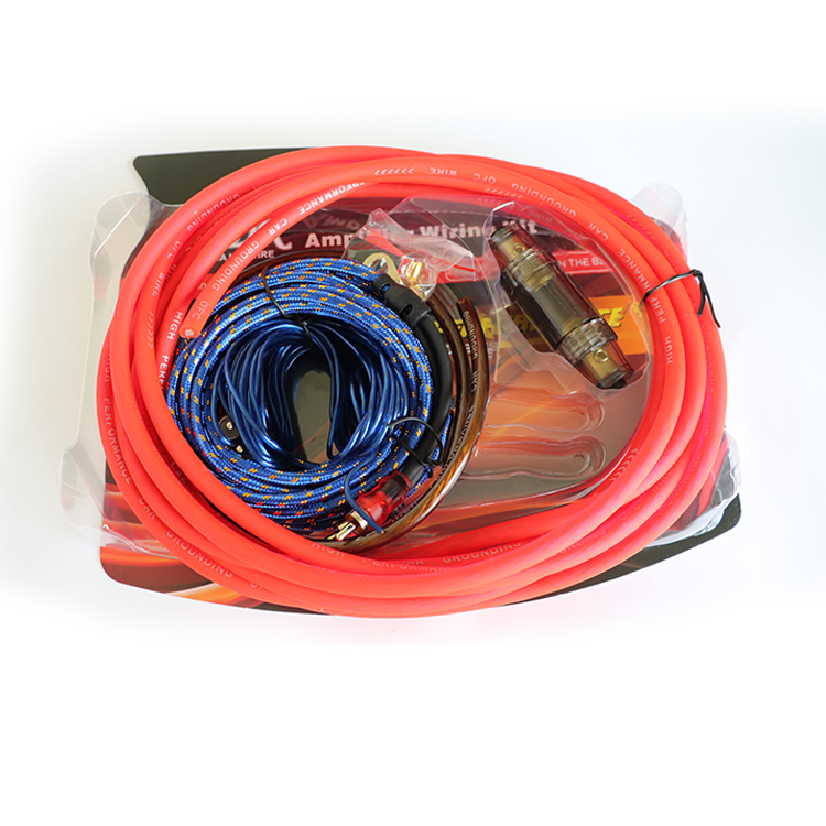 Factory supply 6GA Car Audio Wire Power Cable AMP or Subwoofer installation Kit