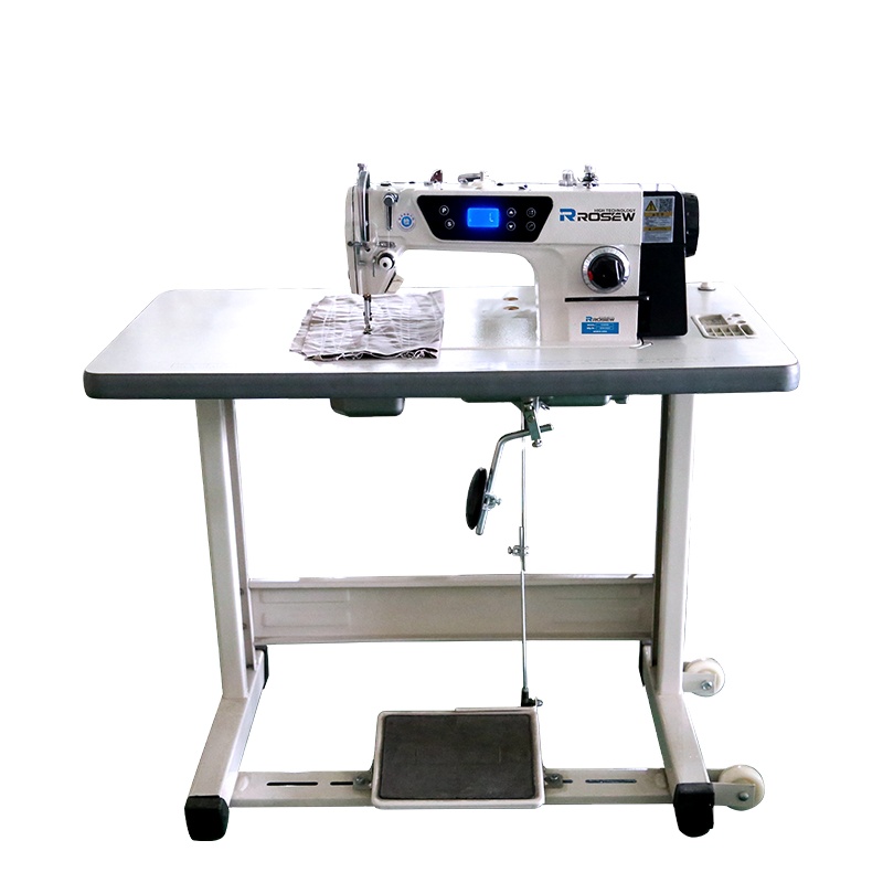 Высокоскоростная Компьютеризированная швейная машина ROSEW GC8800D с прямым приводом и одной иглой