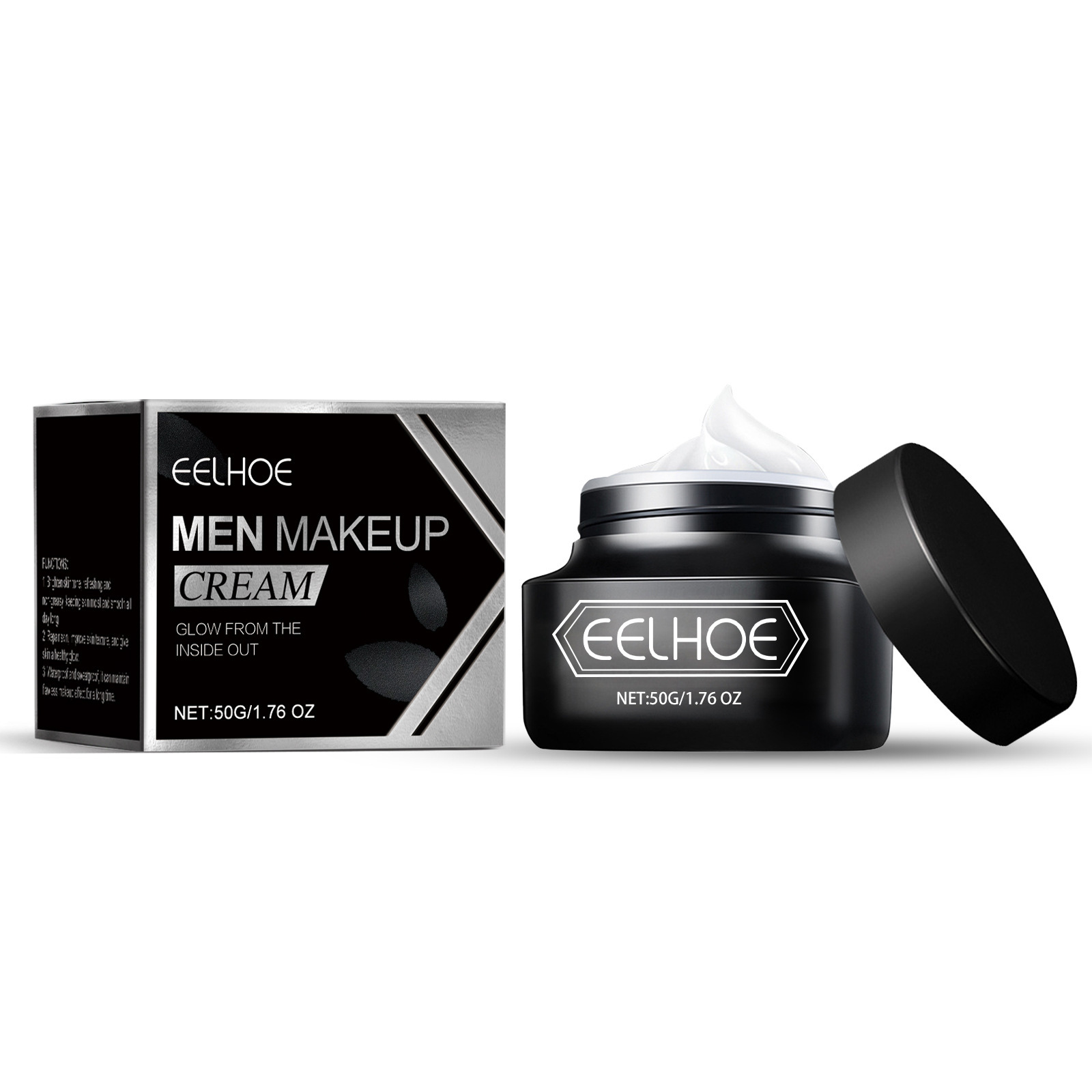 EELHOE High quality Men's Face Care Moisturizing Nourishing Transparent Glossy concealer Men's Lazy Face Cream