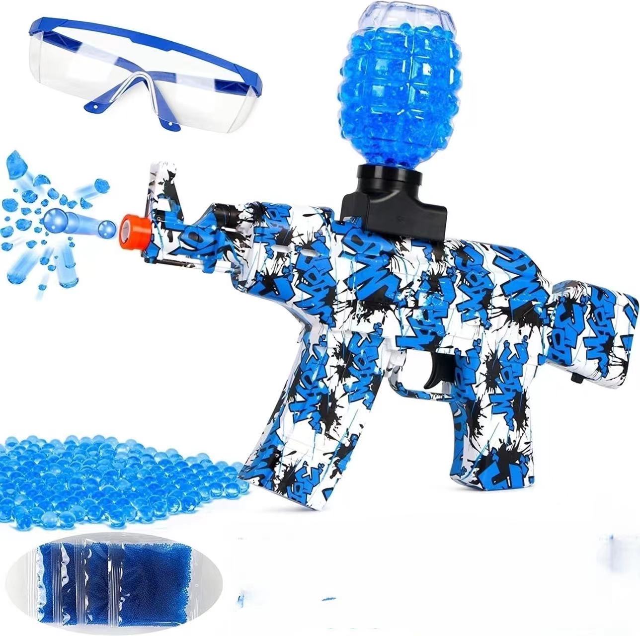 2022 игрушка страйкбол Splat гелевый шариковый Пистолет Бластер пистолет электрическая винтовка уличная игрушка AK47 MP5 M416 водяная бусина Splat пистолет для мальчиков детей