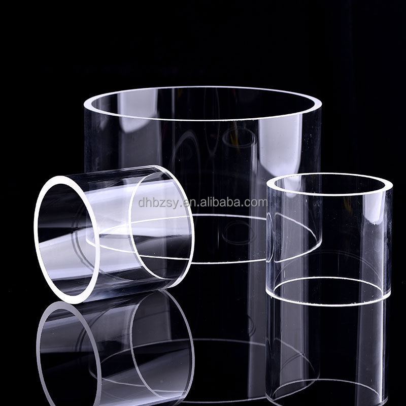 Quartz glass tube supplier of high quality quartz glass tube