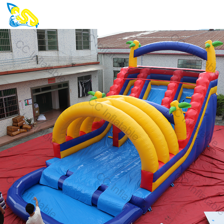 Inflatable Water Slide Giant Inflatable Slide For Commercial Rent