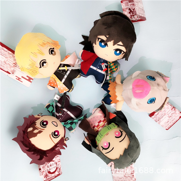 Anime Demon Slayer Dolls Tanjirou Nezuko Plush Doll accessories for Fans Kids Gift