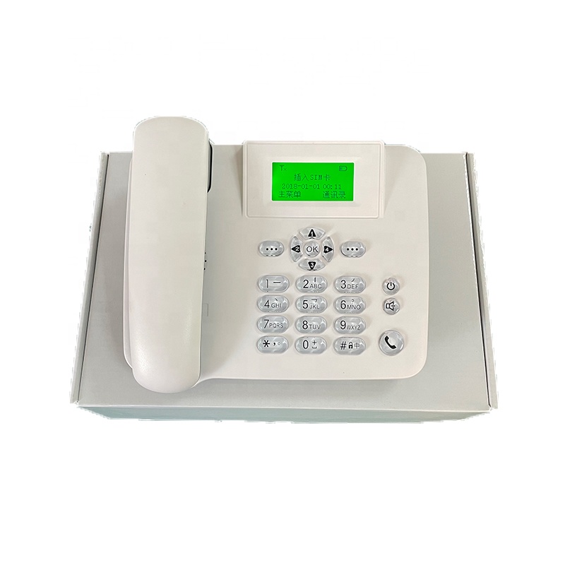Oem Custom Design Home Phone 3G Gsm Waterproof Basic Telephone Fixed Wireless Phone