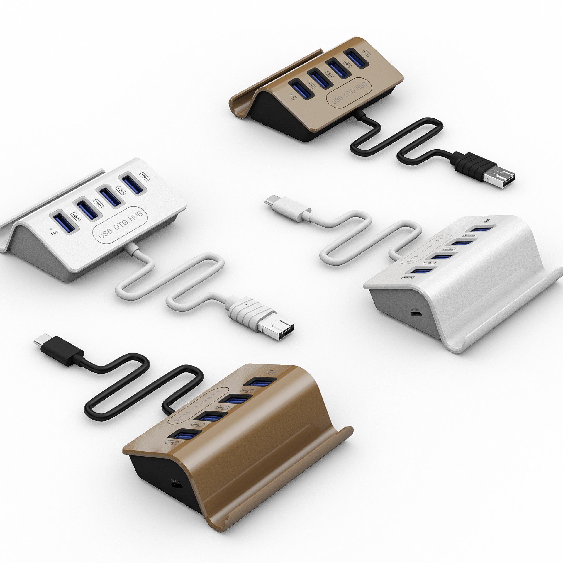 4 usb 2,0 otg usb-концентратор android и usb-концентратор 2 в 1
