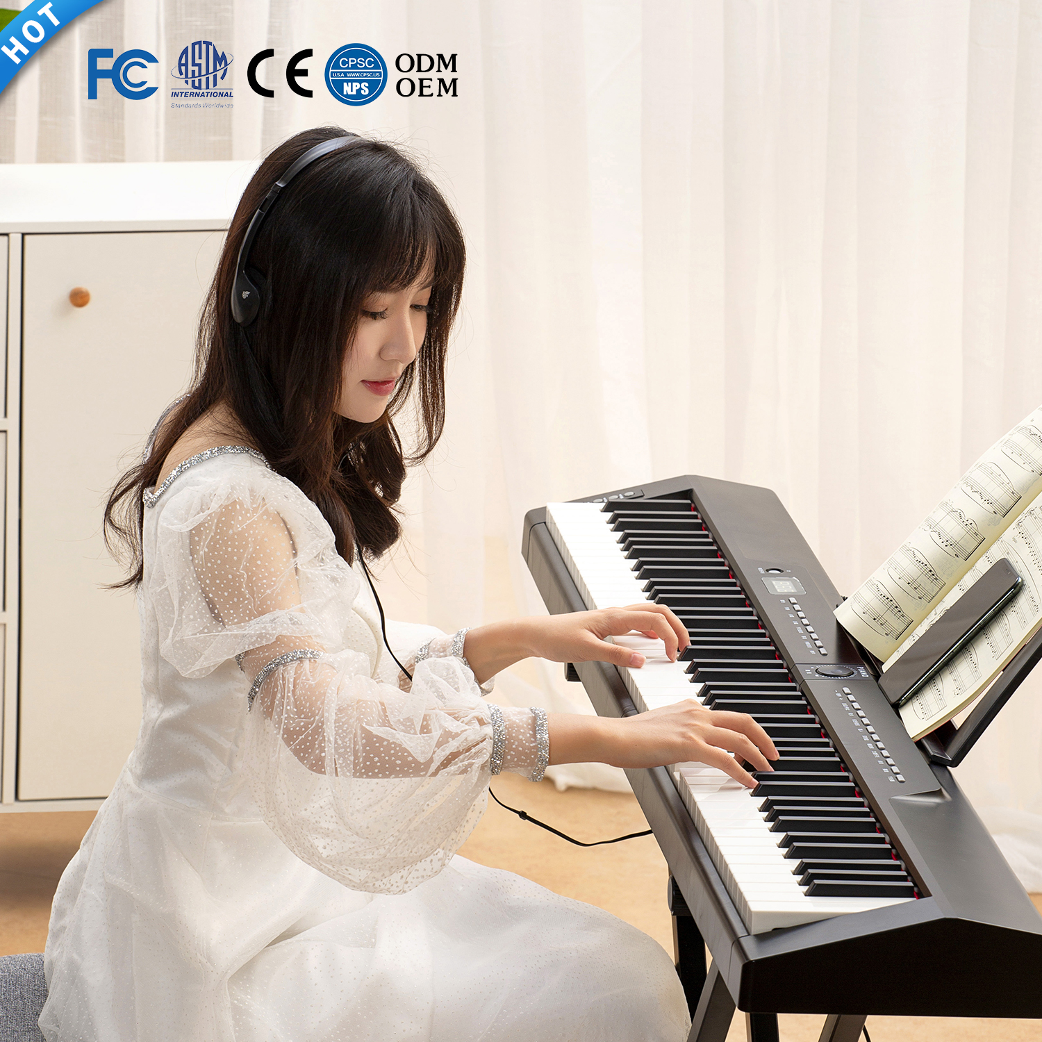 MIDI цифровой фортепиано цифровой синтезатор Teclado музыкальные 88 взвешенные клавиши, фортепианная клавиатура Профессиональный Электронный орган для продажи