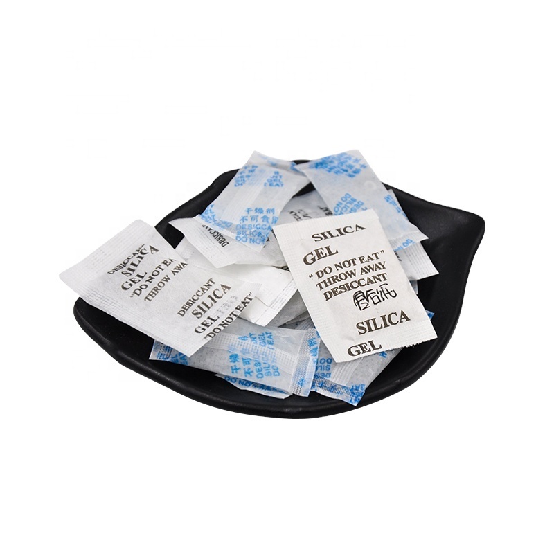 Small package of silica gel desiccant price concessions can be used for leather clothing drugs