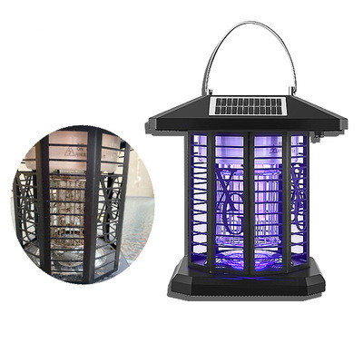 6W LED инсектицидная лампа мухобойка Электрический Летающий Zapper с УФ-лампа