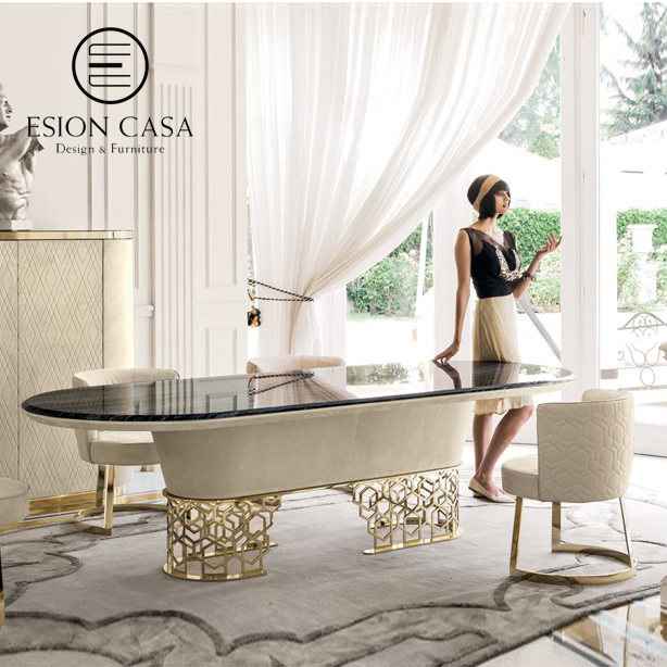 Итальянские Современные поворотные стулья ESION CASA, мебель для гостиной, обеденный стул, роскошные стулья для столовой