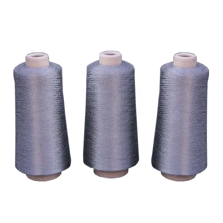High quality 100%stainless steel fiber spun yarn