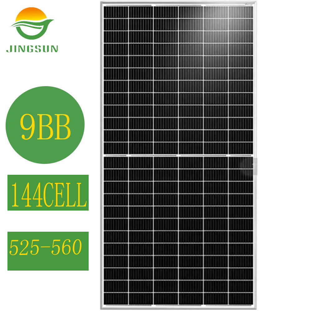 Лучшая цена jingsun солнечные продукты 525W 530W 535W 540W 545W 550W 555W 560W подойдет как для повседневной носки, так половина Сотовый Панель с элементами солнечных батарей для солнечной системы