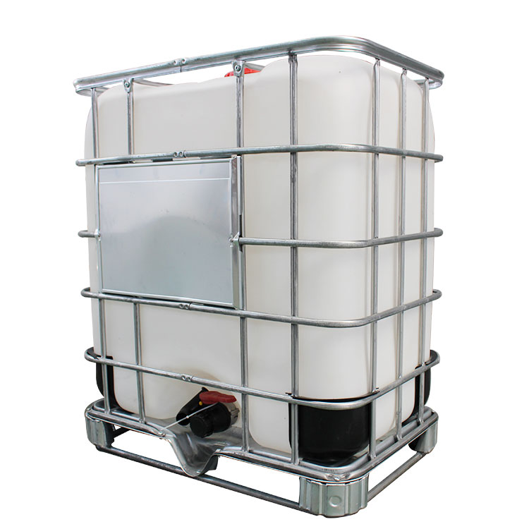 Пищевой стальной клетки хранения 1000l HDPE контейнер из тонкого материала для пива