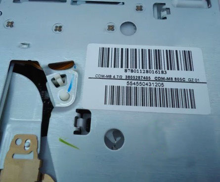 PLDS класс 1 лазерный продукт VDO CD погрузчик CDM-M8 4,7/2 CDM-M8 4,7/52 механизм для Ford VW Golf car cd радио тюнер