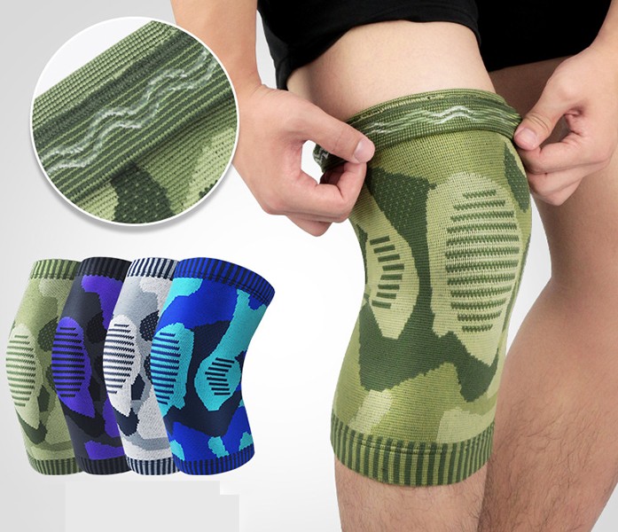 Amazon hot sale silicone knee support compression for pain relief