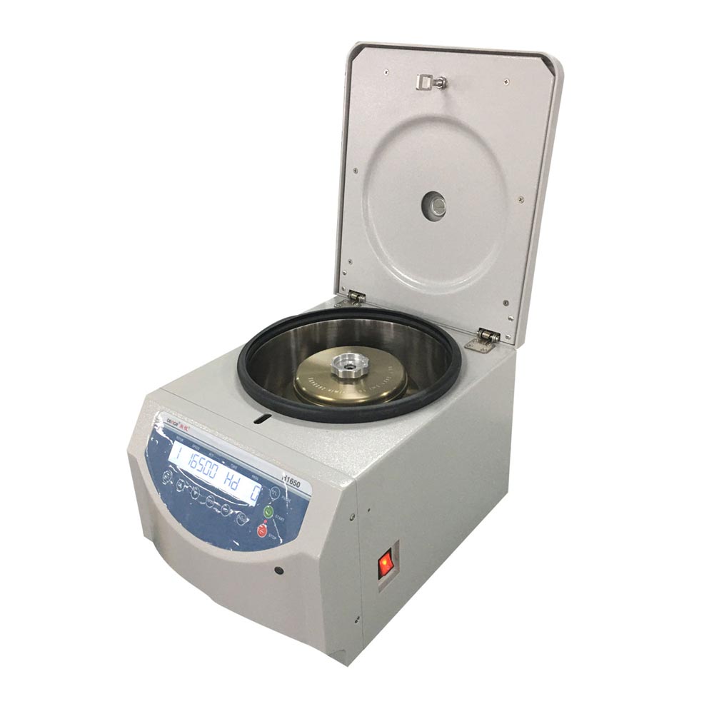 Высокоскоростная центрифуга benchtop H1650 с угловым ротором 24x1,5 мл/2 мл
