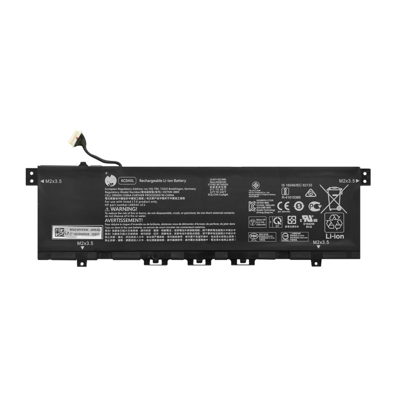 15,4 V 53.2Wh KC04XL Аккумулятор для ноутбука HP ENVY 13 X360 ПК 13 13-ah0001la HSTNN-DB8P L08544-2B1 L08496-855 литий-полимерный аккумулятор