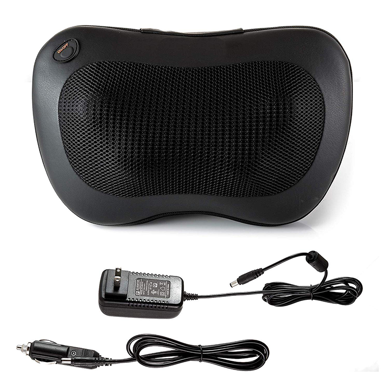 Multi-functional Pillow Massager Shiatsu Kneading 3D Rolling Massage Cushion Pillow for Car Home Office Use Good for Stiff Neck