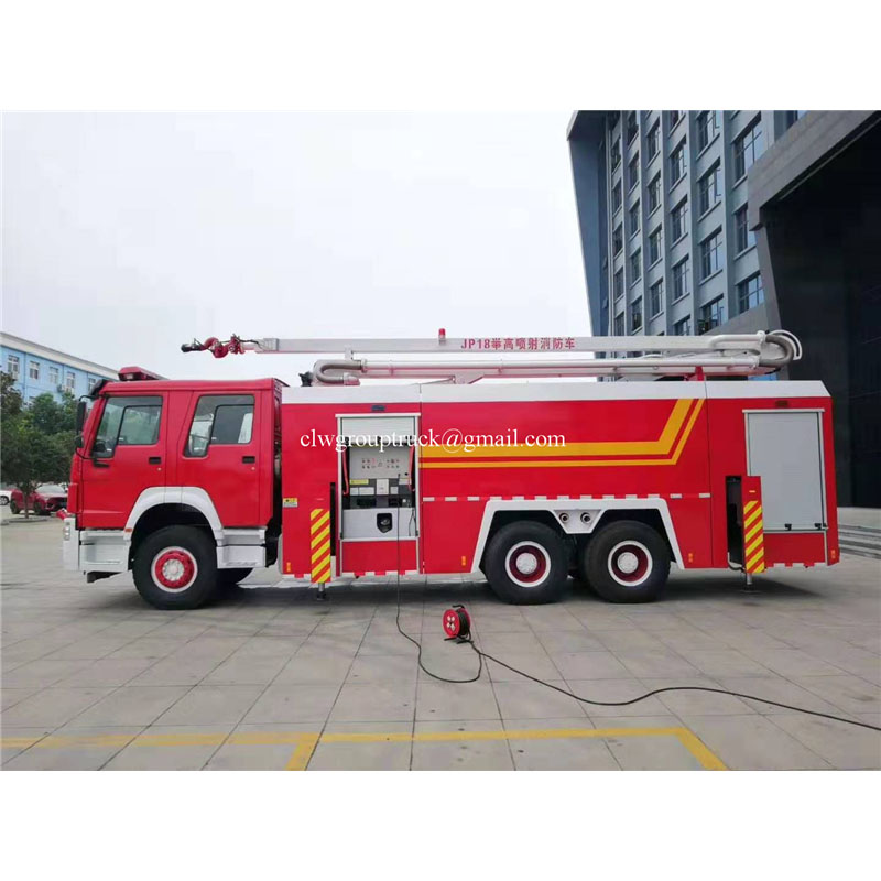 Sinotruk howo пожарная машина 6*4 пены 12ton для малышей с изображением пожарной машины
