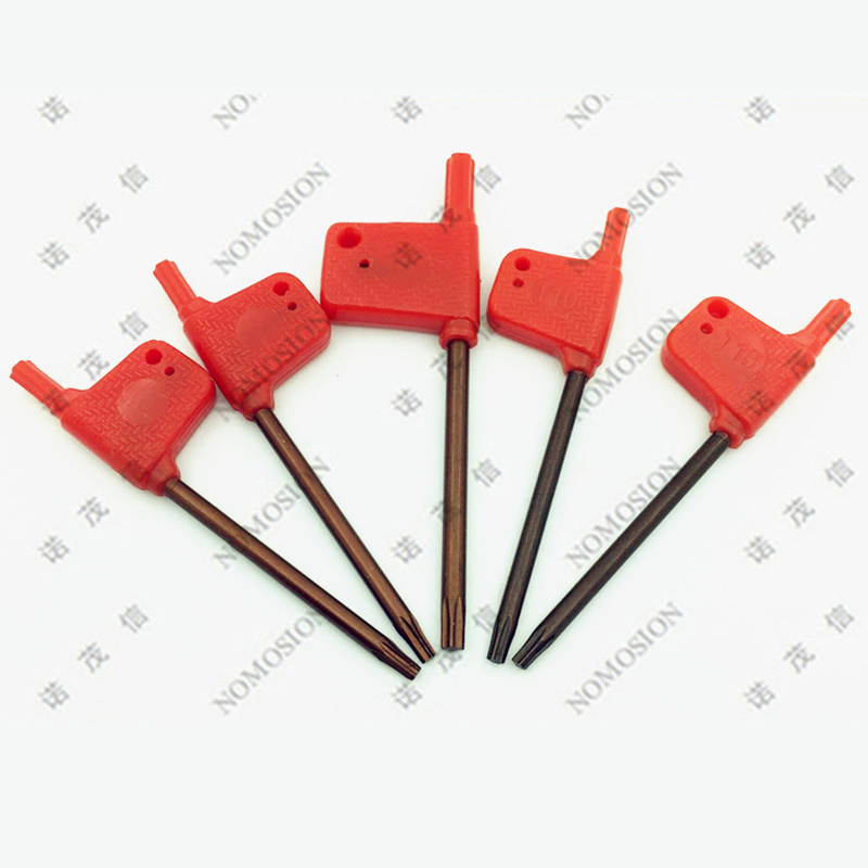 Ключ Torx S2 в форме флага, ключ для винта с головкой torx T5/T6 // T8/T9/T10/T15/T20/T25