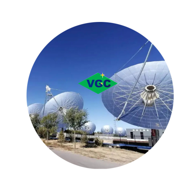 Высокоэффективная растворимая соль VGC, концентрированная Солнечная тепловая зеркальная электростанция, Солнечная тепловая тарелка