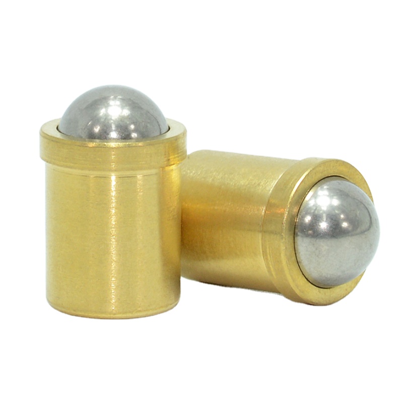 Нержавеющая сталь 18-8 INOX SUS 304 316 316L A2-70 A2-80 A4-70 A4-80 желтый латунный плоский шаровой Плунжер YJT 12001