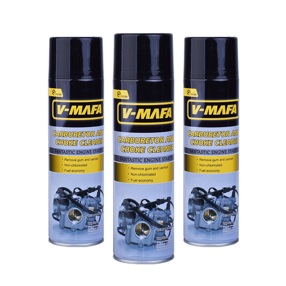High Quality Car Accessories Car Care Products 450ML Car Carb And Choke Cleaner Spray Carburetor Cleaner