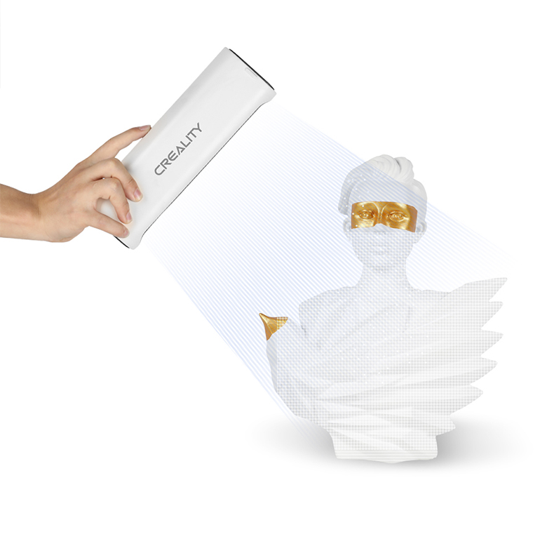 Бесплатная доставка, быстрая доставка через FedEx/UPS, большая зона сканирования для дизайнеров/образования, Creality CR-Scan 01, 3D сканер