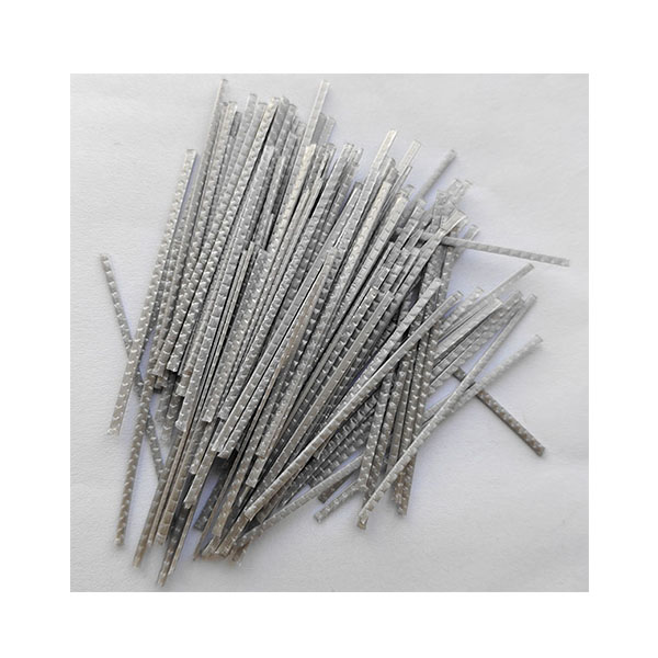 48 mm Embossed PP Macro Synthetic Polypropylene Short Fiber Waterproof Material Polypropylene Fiber