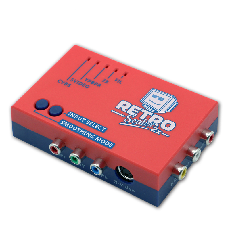 RetroScaler2x A/V к HDMI-совместимый преобразователь и линейный дубликатор для ретро игровых консолей PS2/N64/NES/Dreamcast/Saturn