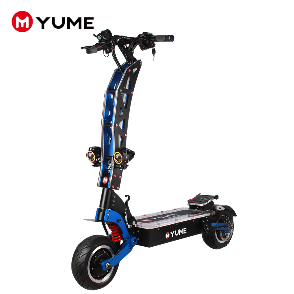 YUME Новое поступление M11Pro 11 дюймов Самый быстрый Электрический скутер 60 в 7000 Вт Двойной Мотор Складной электрический скутер для взрослых