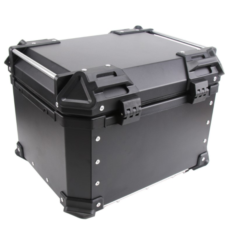 Багажник для мотоцикла 45L/55 L, верхний багажник, коробка из алюминиевого сплава, задние коробки для мотоцикла, Аксессуары для мотоцикла, внешние аксессуары