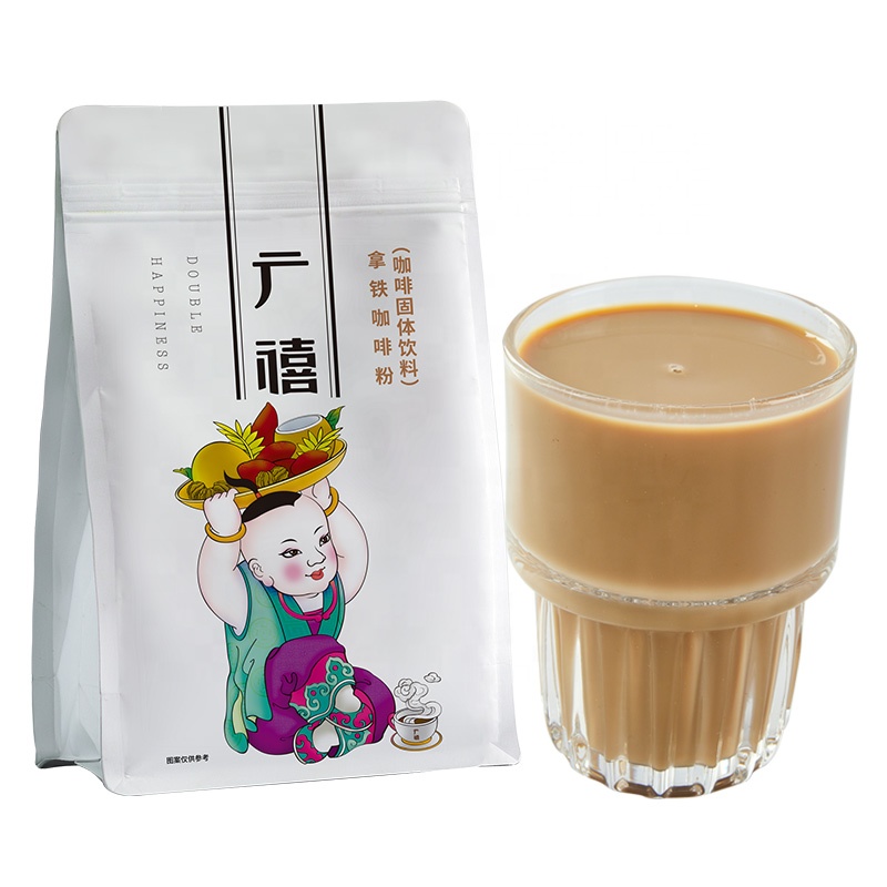 1kg Double Happiness 3 in 1 Instant Latte Coffee Powder for Coffee Shop