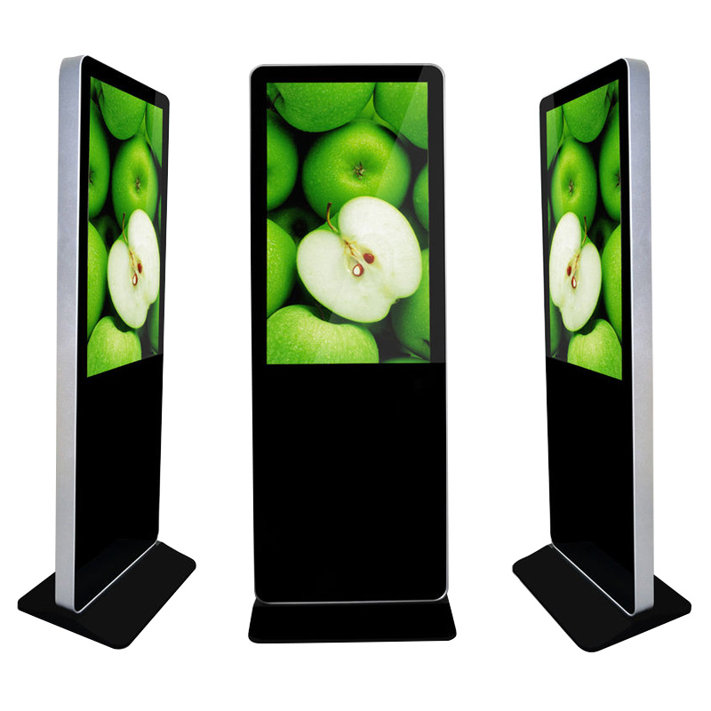 Aiyos 42 43 дюймовый напольный Android ИК сенсорный экран цифровой Totem с WiFi