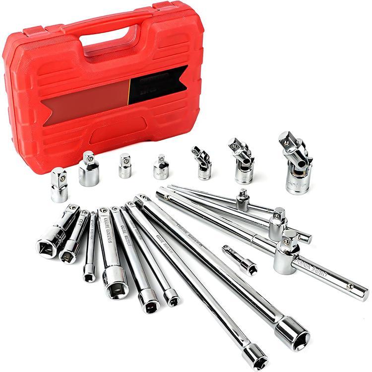 Peaktop 19PCS Drive Socket Tool Accessory Set