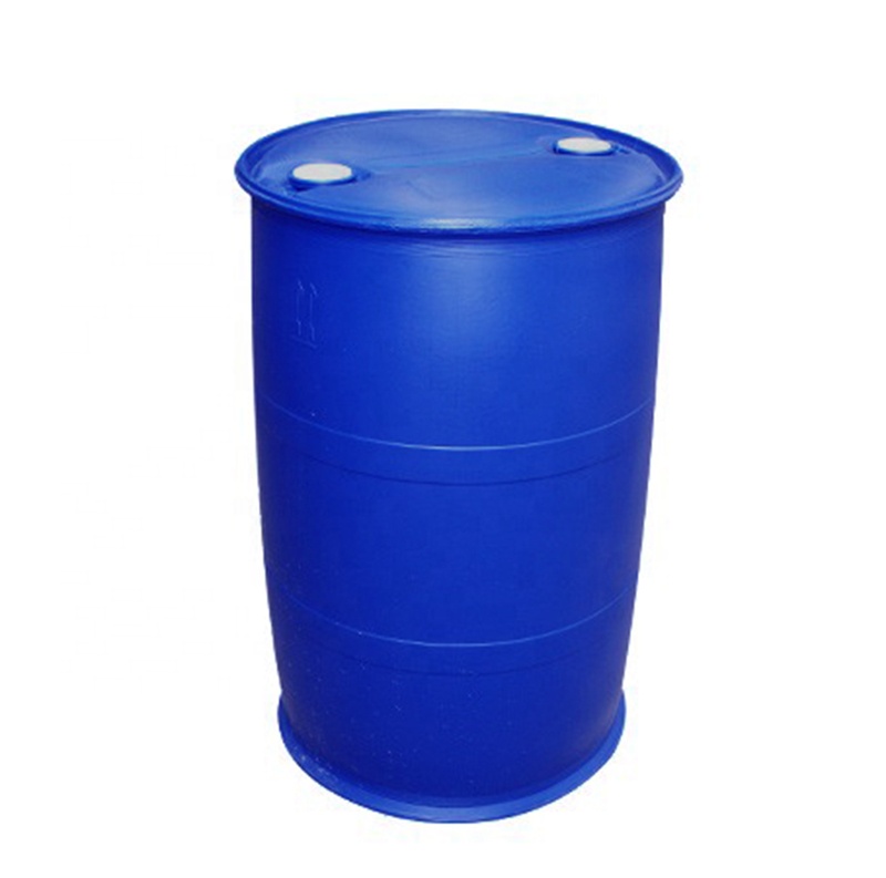 200л синий барабан с крышкой и адптор кольцо 55 галлонов hdpe пластиковый барабан Открытый верх
